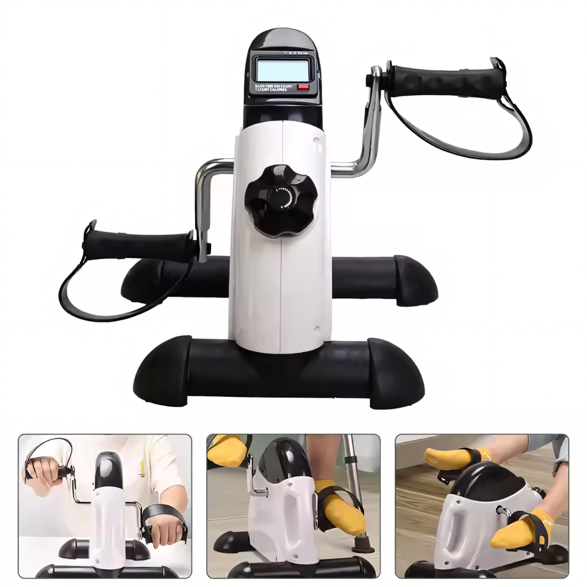 Arm and leg exerciser uses