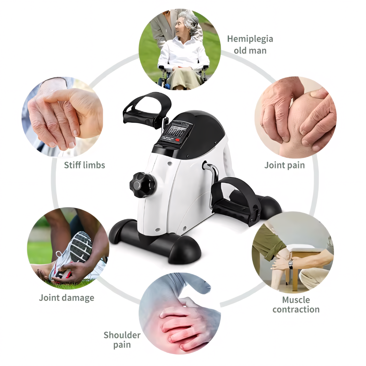 Pedal bike for joint pain