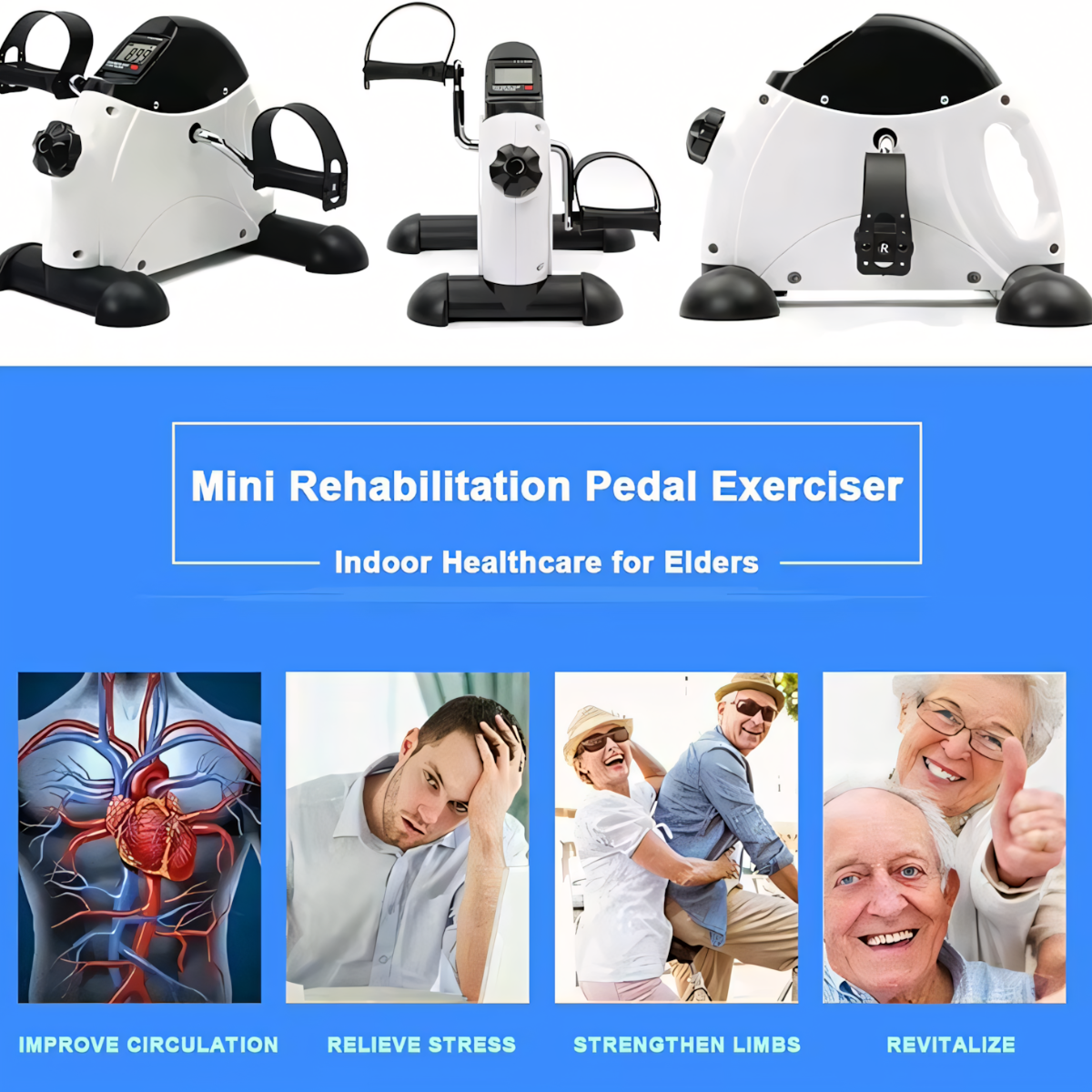 Mini rehab bike for elders