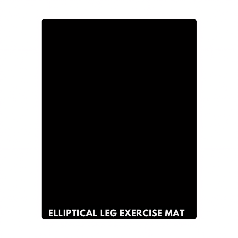 elliptical leg exercise mat