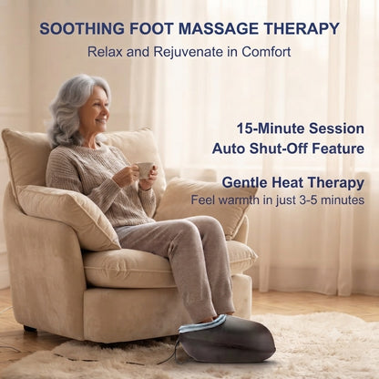 HEATED SHIATSU FOOT MASSAGER