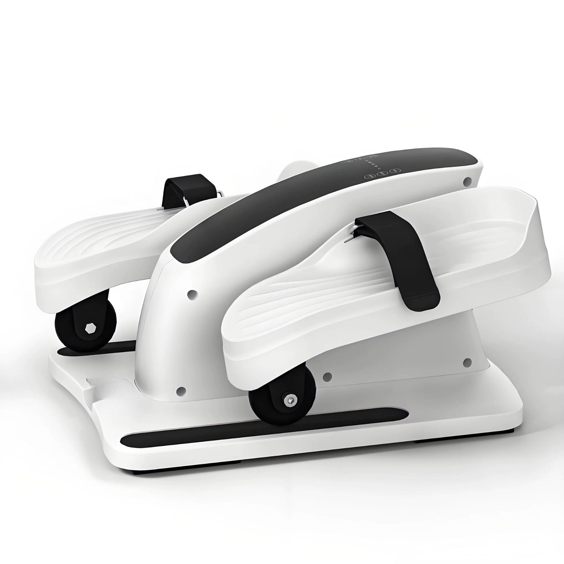 Under desk electric pedal exerciser for seniors designed for low impact leg movement while sitting at home